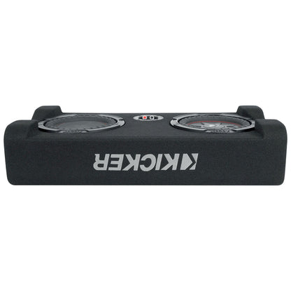 KICKER 48TRTP82 TRTP 8" 600w Down Firing Subwoofer+Enclosure+Passive Radiator