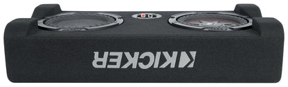 Kicker 48TRTP82 TRTP 8" Down Firing Subwoofer in Sub Enclosure+Amplifier+Amp Kit
