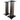 2) Rockville Dark Wood Grain 28" Speaker Stands Fits Airpulse 7031016 A100 Black