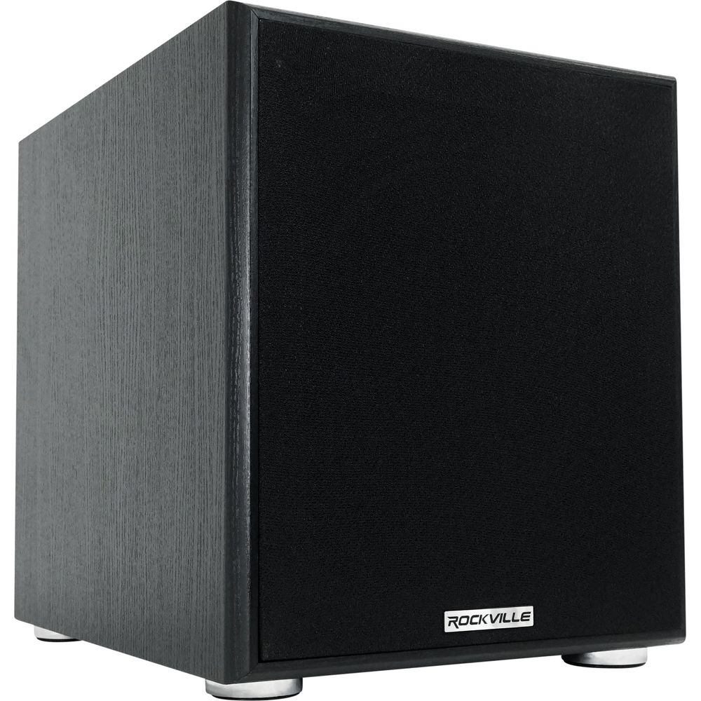 HP5S-8 Black 4-Pack + Rock Shaker 10 Sub Bundle