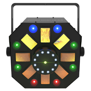 Chauvet DJ Swarm Wash FX ILS RGBAW+UV LED Derby/Laser/Strobe Light+DMX Cable