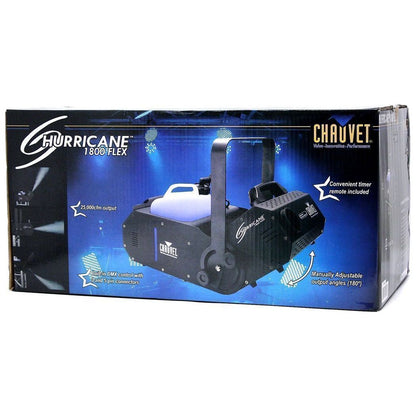 Chauvet HURRICANE H-1800 FLEX Fog / Smoke Machine H1800+RockShip Speaker