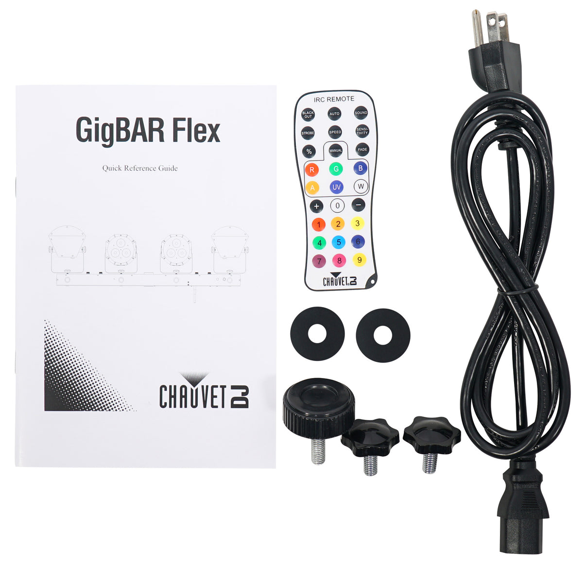 (2) GigBAR Flex Lighting Systems + RockOn-7 Moving Head Bundle