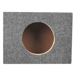 Rockville RS65 Single 6.5" Sealed MDF Subwoofer Box Sub Enclosure 0.41 cu ft.