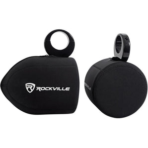 Pair Marine Neoprene Covers For Clarion CM1624T 6.5" Wakeboard Tower Speakers