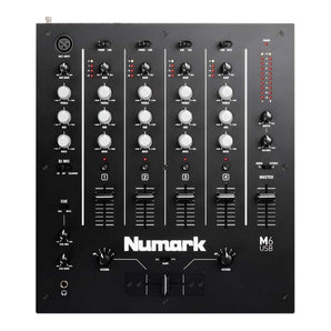 Home DJ Package w/Numark Mixer/Interface+Headphones+Microphone+Monitors
