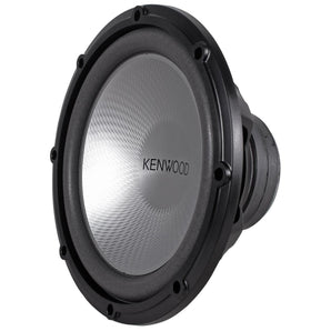 (2) Kenwood KFC-W12PS 12" 2000w Car Audio Subwoofers+Sealed Sub Box Enclosure