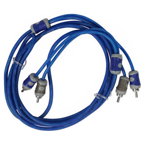 KICKER 46KI22 6 ft. 2-Channel RCA Cable 2 Meter
