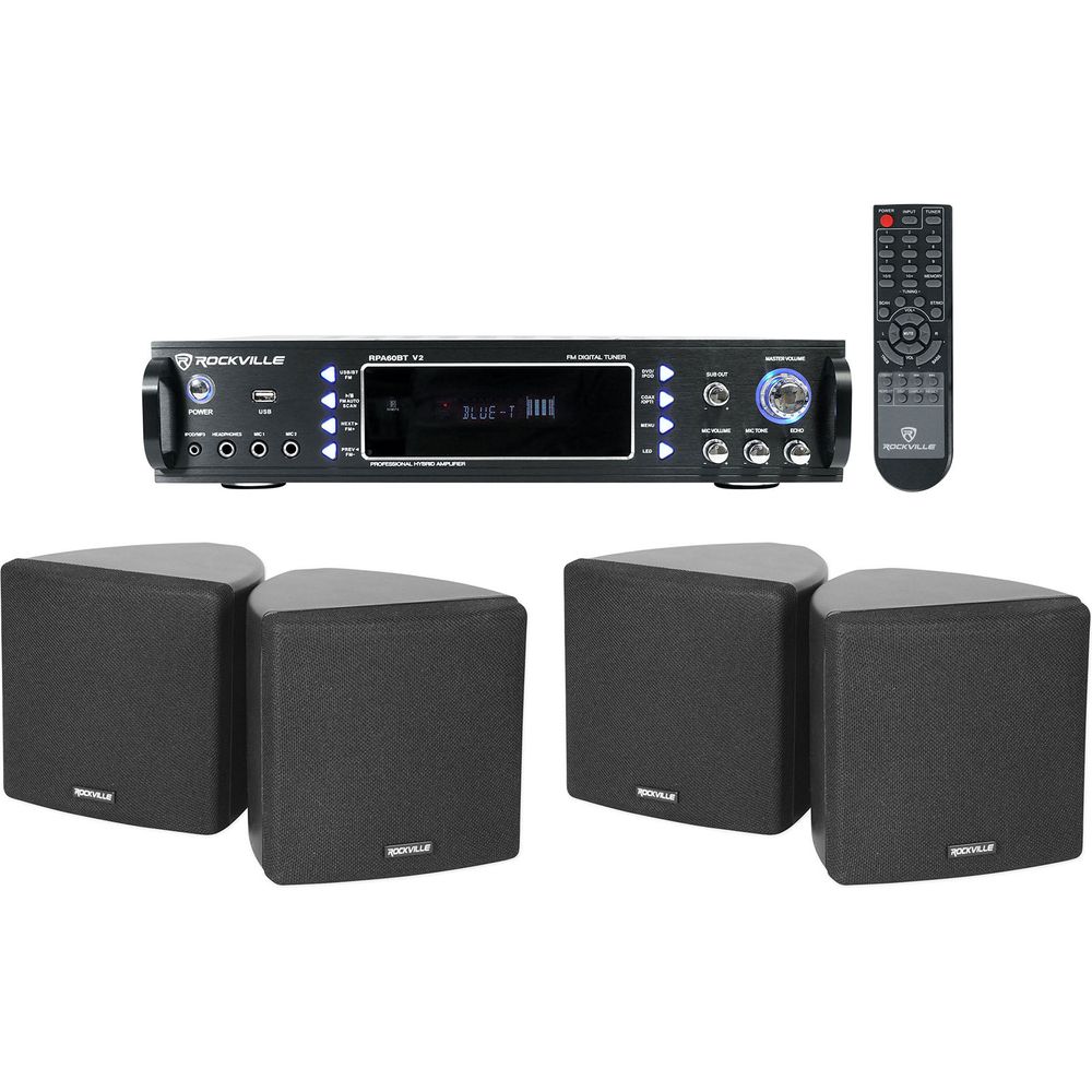 RPA60BT + Cube Black 2-Pack Bundle