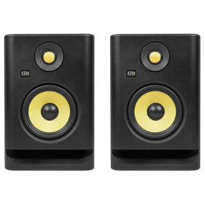 2 KRK ROKIT 5 G4 5" Bi-Amped Active Powered Studio Monitor Speakers RP5-G4 RP5G4