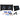 Rockville RV8.2A 800 Watt Dual 8" Car Subwoofer Enclosure+Mono Amplifier+Amp Kit