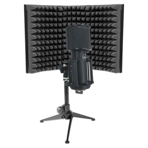 512 Audio Warm Audio Skylight Studio Condenser Microphone+Mic Isolation Shield