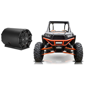 KICKER 46CWTB102 TB 10" 800w Subwoofer+Enclosure for Polaris RZR/ATV/UTV/Cart