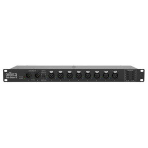 Chauvet Data Stream 8 DMX Splitter To Distribute+Boost Signals, 2-Ins, 8-Outputs