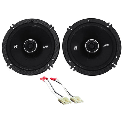Rear Factory Speaker Replacement Kit For 1999-2004 Jeep Grand Cherokee