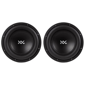 (2) RE Audio XX15D4 V2  XXV2 Sub 15" 3000 Watt RMS Dual 4-Ohm Car Sub Subwoofers