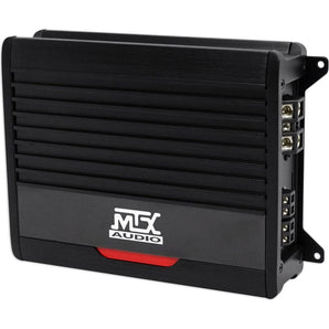 MTX THUNDER500.1 500 Watt RMS Mono Class D 2-Ohm Car Audio Amplifier+Amp Kit