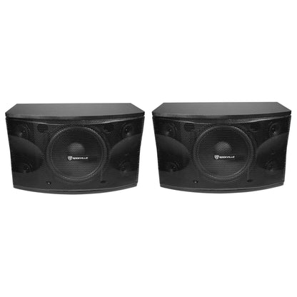 RPA70WBT Karaoke Amplifier + KPS12 12" Speakers 2-Pack Bundle