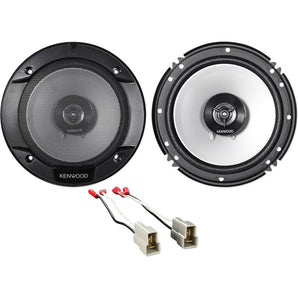 Kenwood Front Door 6.5" Speaker Replacement Kit For 2000-04 Subaru Outback