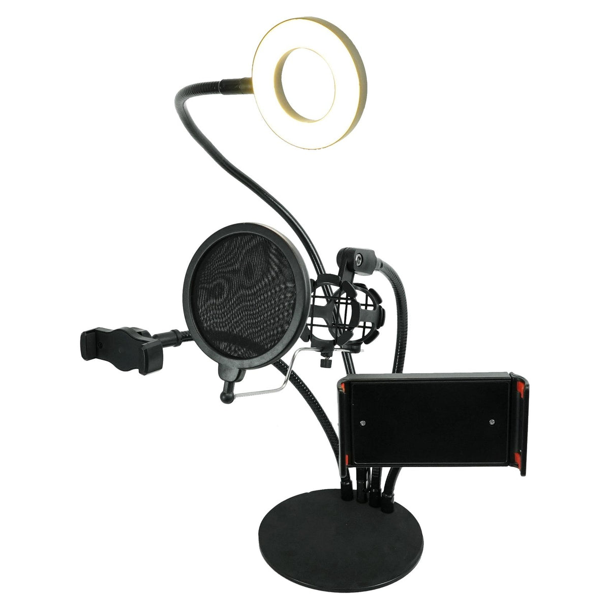 Conference Room/Work From Home Desk Light w/Mic + Phone + Tablet Stand