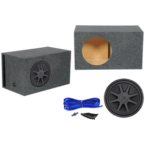 Kicker 44CVX152 15" CVX Comp VX 1000w RMS Car Subwoofer+Vented Sub Box Enclosure