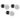 (6) Rockville HC85 8" Inch 700 Watt In-Ceiling Home Theater Speakers 8 Ohm