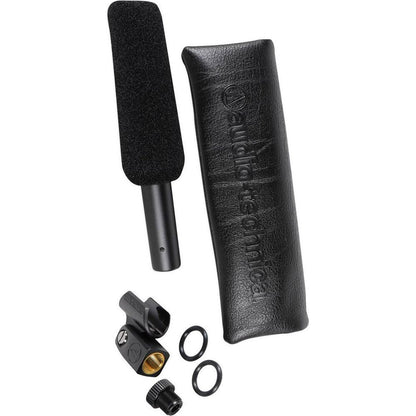 Audio Technica AT875R Short Shotgun Condenser Microphone w/ Line+Gradient DV Mic