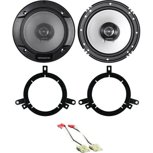 Kenwood 6.5" Door Speaker Replacement Kit For 1996-1998 Jeep Grand Cherokee