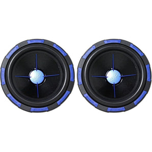 Pair Power Acoustik MOFO-152X 15" 6000 Watt Car Subwoofers Subs MOFO152X