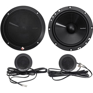 2-Pairs Rockford Fosgate Prime R1675-S 6.75" 320w Car Component Speakers R1675S