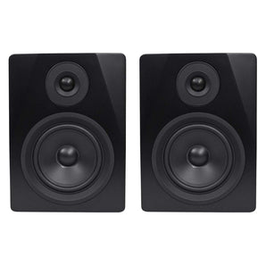 Pair Rockville APM5B 5.25" Gaming Twitch Streaming Computer Speakers Monitors