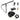 Audio Technica AT897 Condenser Video/Film/Broadcast Microphone+Case+Headphones