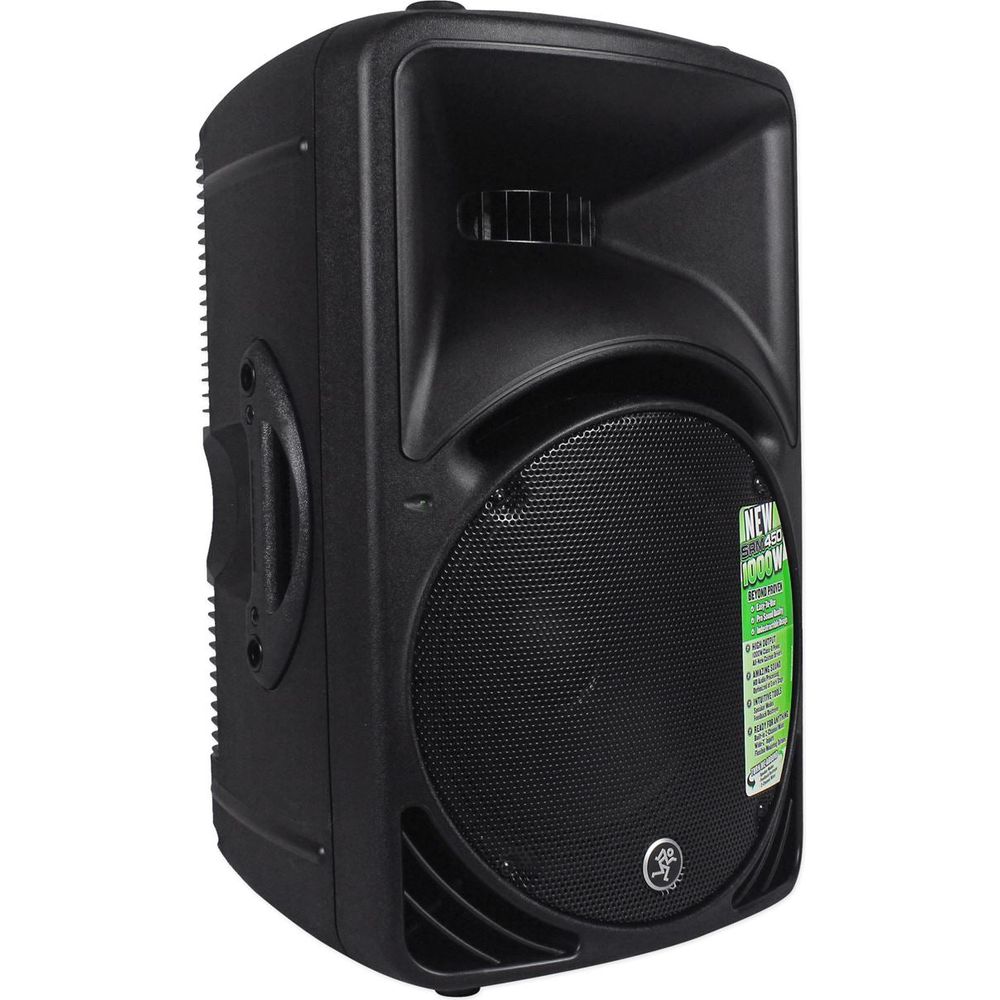 SRM450V3 1000W 12" Powered PA Speaker With DSP & AKG Wireless Mic