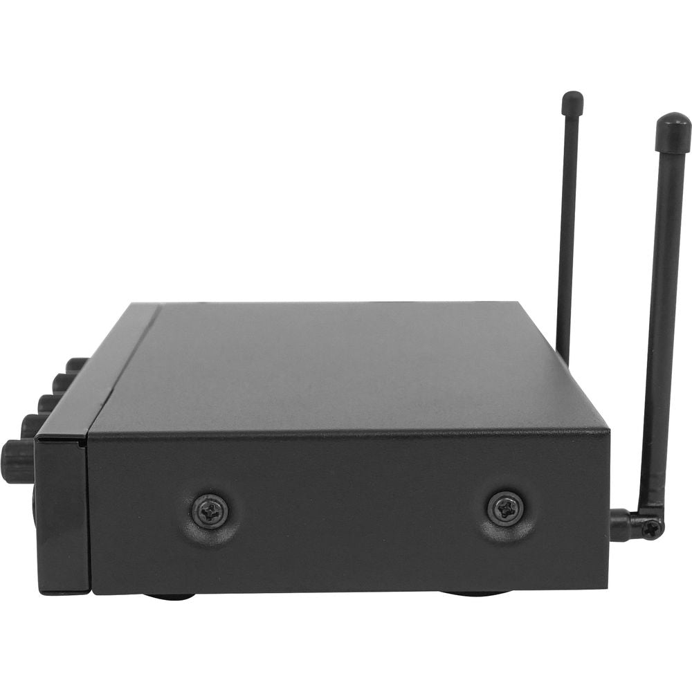 RKI60 Dual UHF Mics + HTS56 5.1 Home Theater Bundle