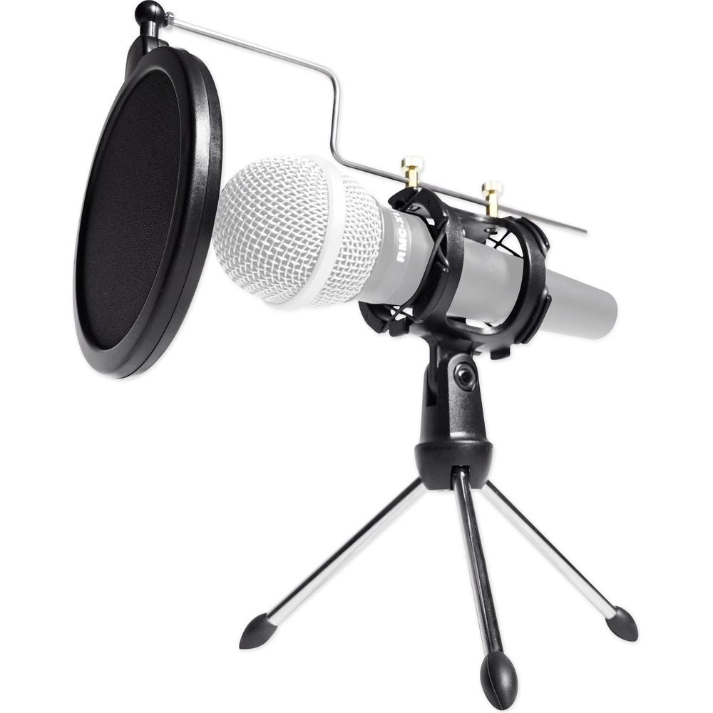 RMC‑XLR Wired Mic + RTMS21 Tripod + PRO‑M50 Headphones Bundle