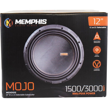 MOJO 1212 12" Subwoofer + dB15 Mono Amplifier + Amp Kit