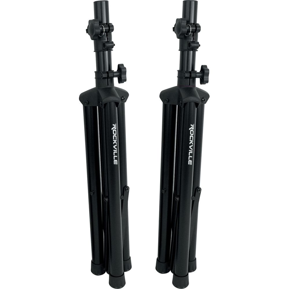 Rockville 10" Church Speakers+Mixer+Stands+Mics and Bluetooth for Church Sound Systems