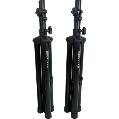 Rockville 10" Church Speakers+Mixer+Stands+Mics and Bluetooth for Church Sound Systems