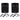 Pair Rockville Power Gig RPG10 10" Powered Active 1200 Watt 2-Way DJ PA Speakers