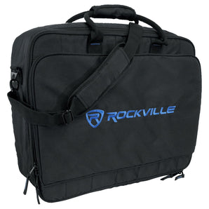 Rockville MB1916 DJ Gear Mixer Gig Bag Case Fits Behringer DeepMind 12D