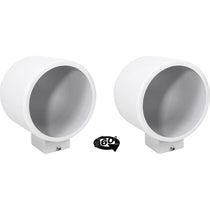 MAC90W 8" White Speaker Pods + MAC360W Surface Mount Bundle