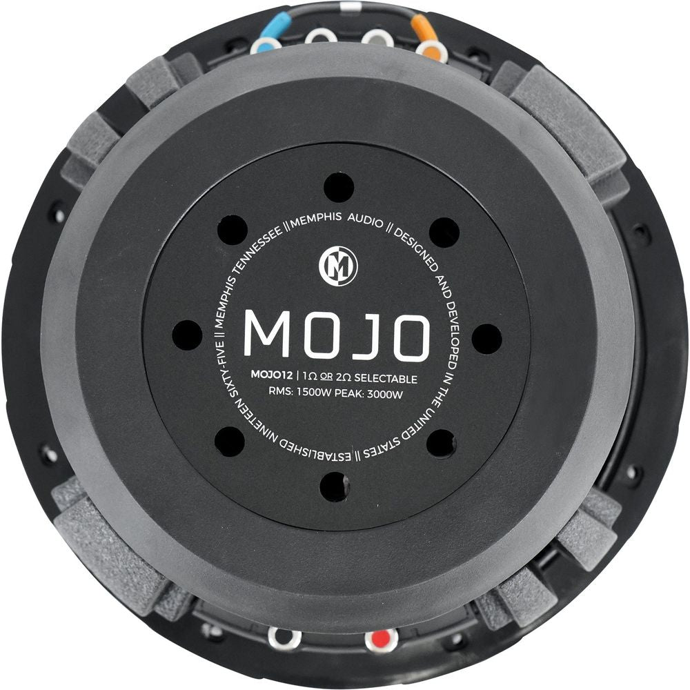 (2) MOJO 1212 12" Competition Subwoofers + Amplifier + Amp Kit