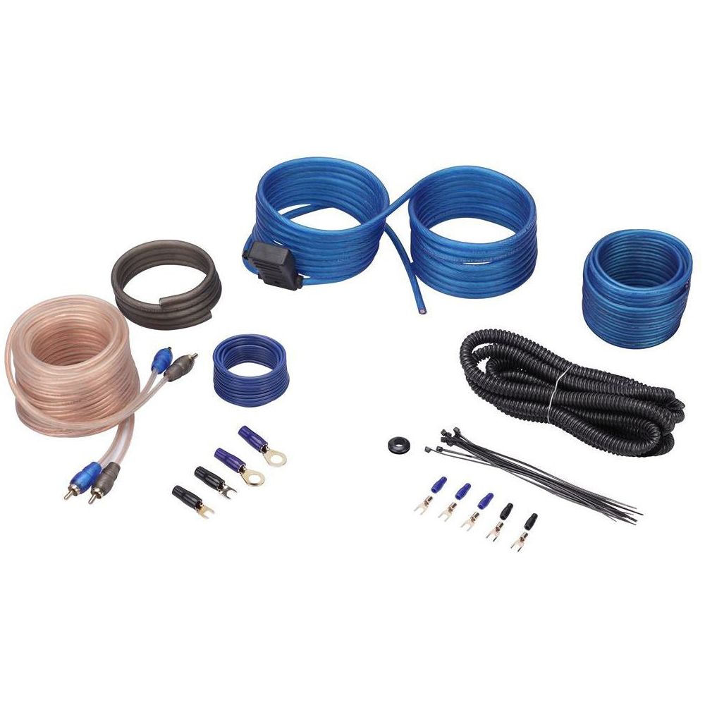 6.5" Powered Subwoofer Sub Bass Tube+MP3 Input+Amp Kit For Jeep Wrangler 87-06