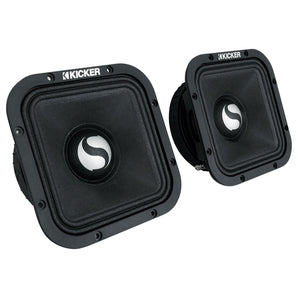 Pair Kicker ST7MR 7" Street Series Square Mid-Range Speakers 4-ohm 49ST7MR4
