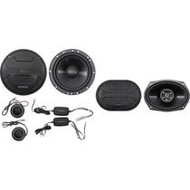 ZS65C 6.5" Component + ZS693 6x9" Coaxial Speaker Bundle
