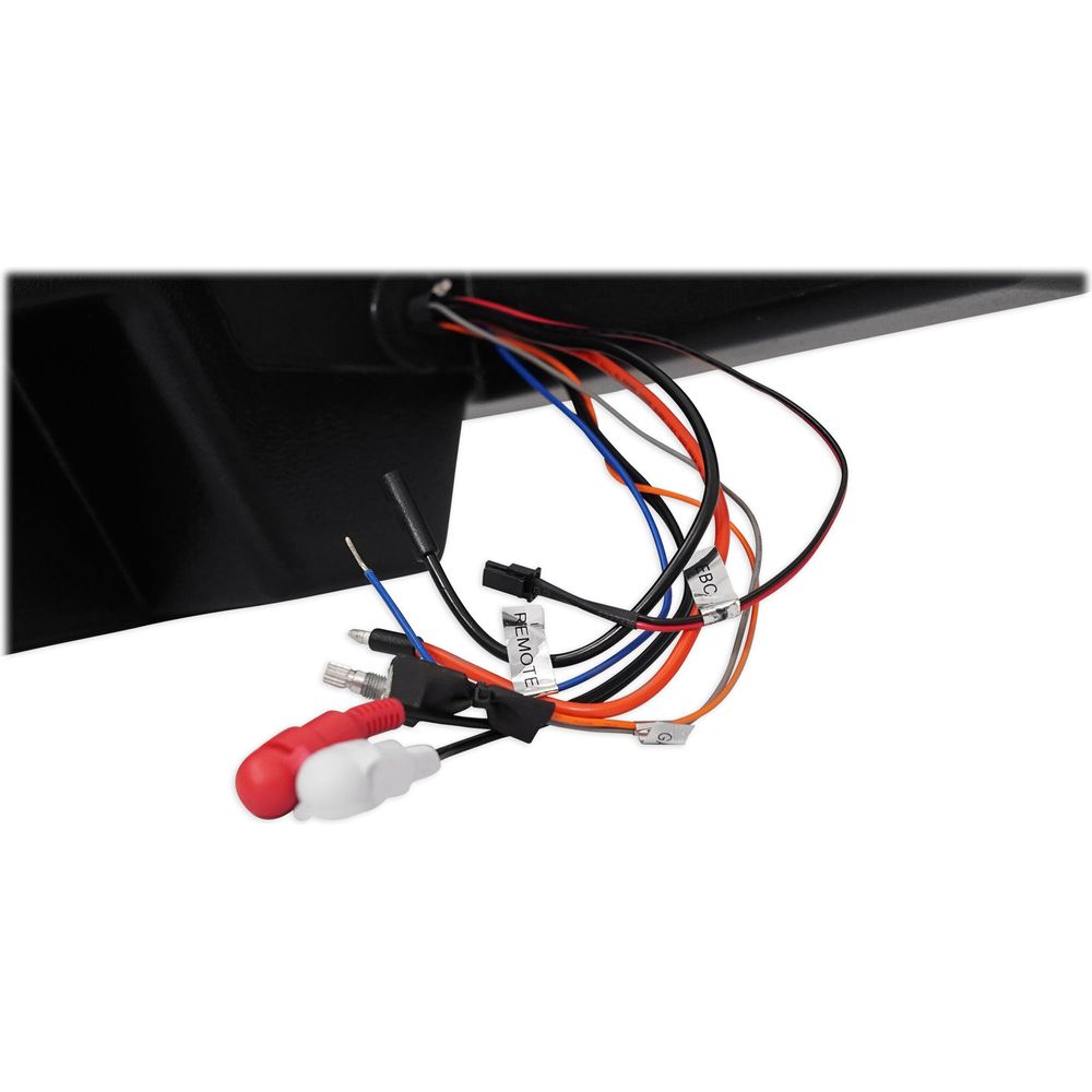 MTX RZRXP-10 Powered 10" 500w Under Dash Subwoofer+Enclosure for Polaris RZR/UTV