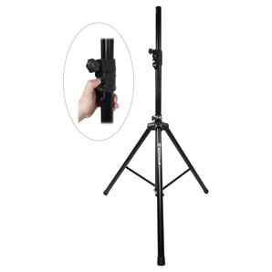 4) Rockville RVSS4A Hydraulic Air Powered Tripod DJ/Pro Speaker Stands Auto-Lift