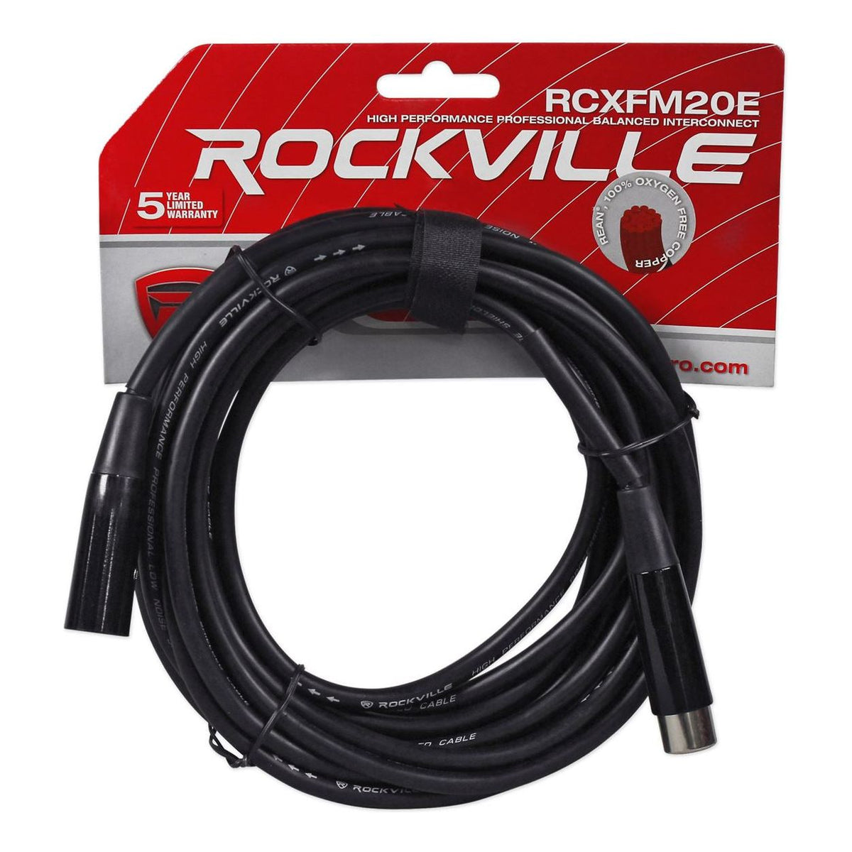 POWER65 6500W 2 Channel 2U Power Amplifier Amp + XLR Cable