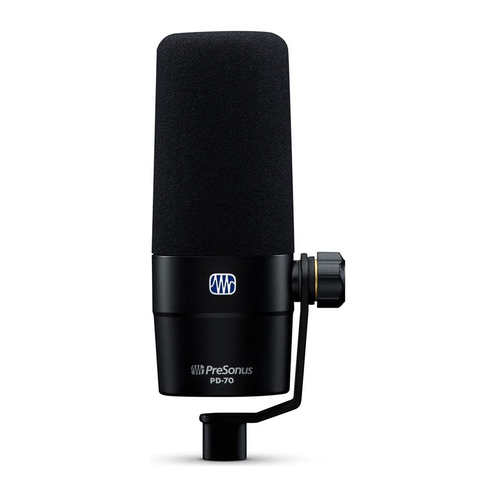 PD-70 Broadcast Microphone with Desktop Stand & Cable