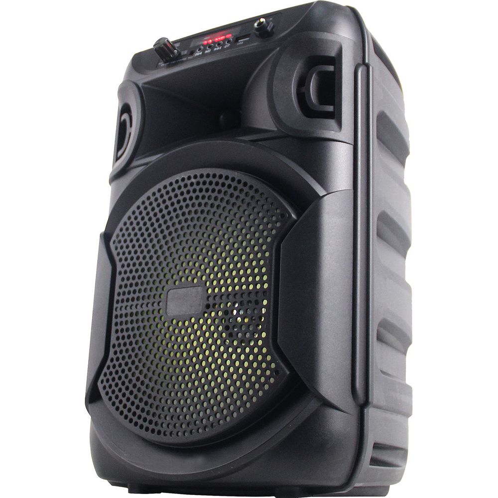 (2) BOOM8 Wireless TWS Portable 8" LED Party Speakers w/Bluetooth
